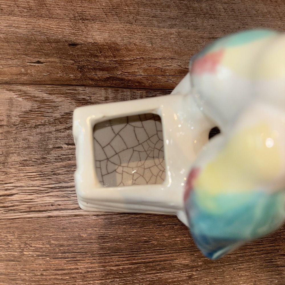 Vintage Mid Century Love Birds Planter / Vase - Picture 6 of 8